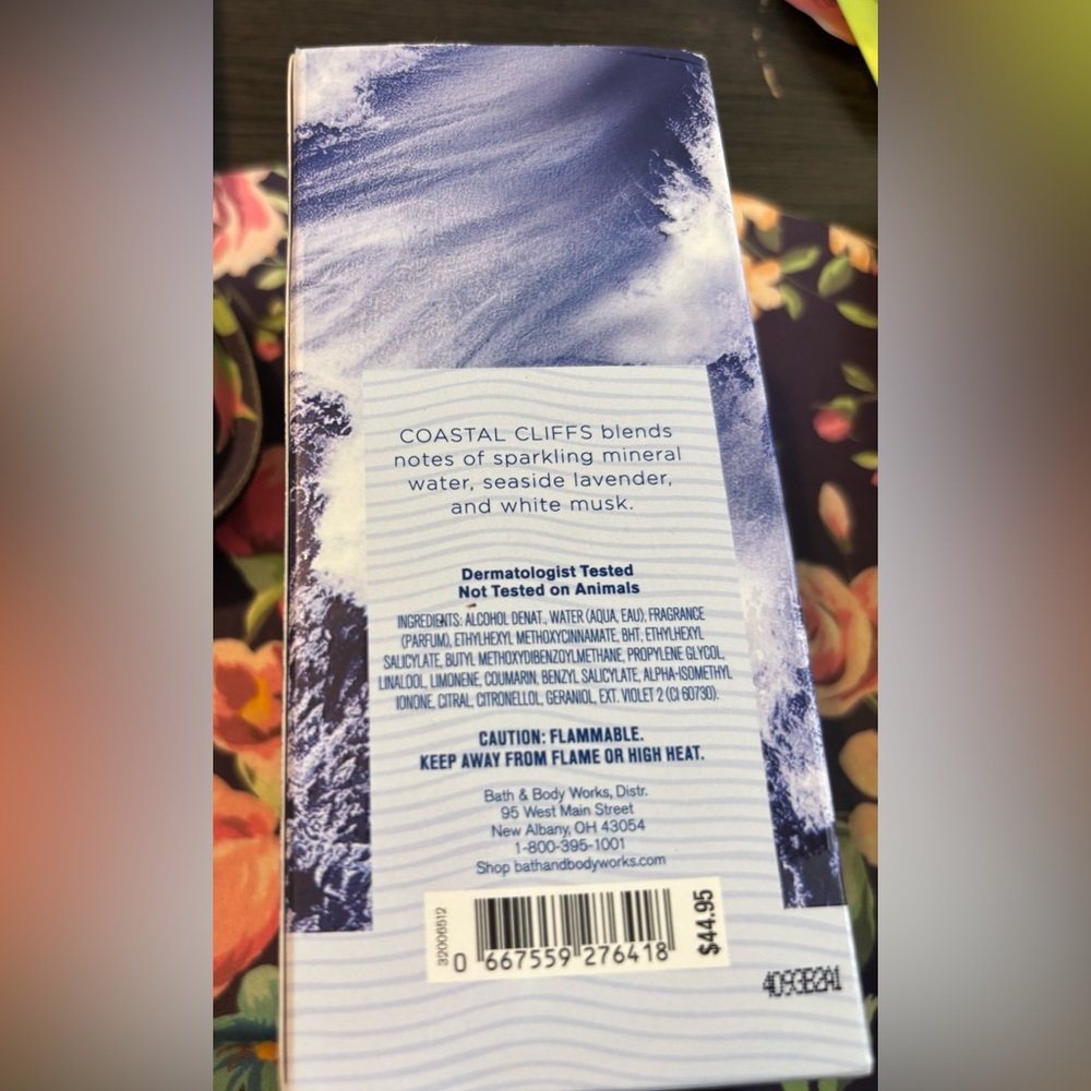 Bath & Body Works Coastal Cliffs Cologne - Picture 2 of 2